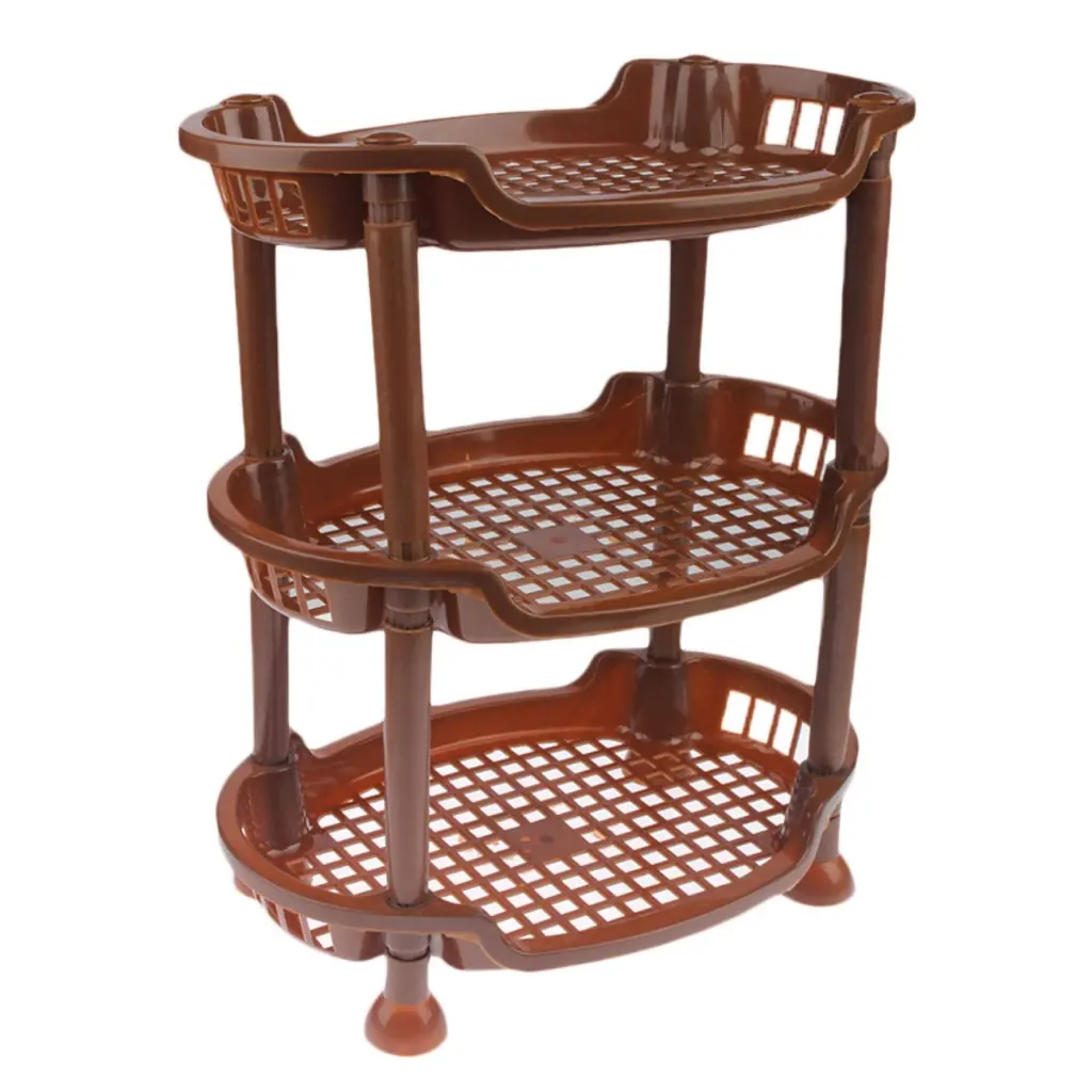3Layer Foldable Storage Rack - Multipurpose