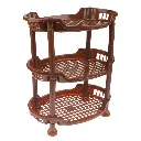 3Layer Foldable Storage Rack - Multipurpose