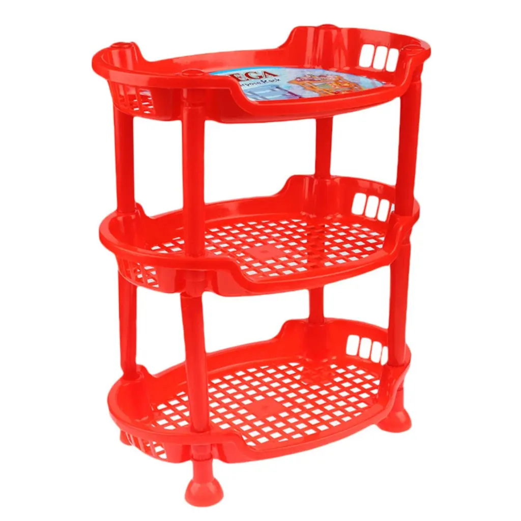 3 Layer Foldable Storage Rack - Multipurpose