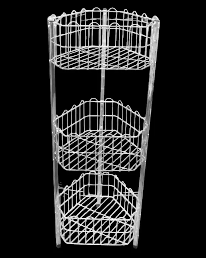 Stainless Steel 3 Tiered Traingular Kitchen Rack