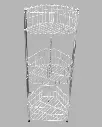 Stainless Steel 3 Tiered Traingular Kitchen Rack