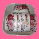 Bowl set 7pcs Double Glazed Melamine