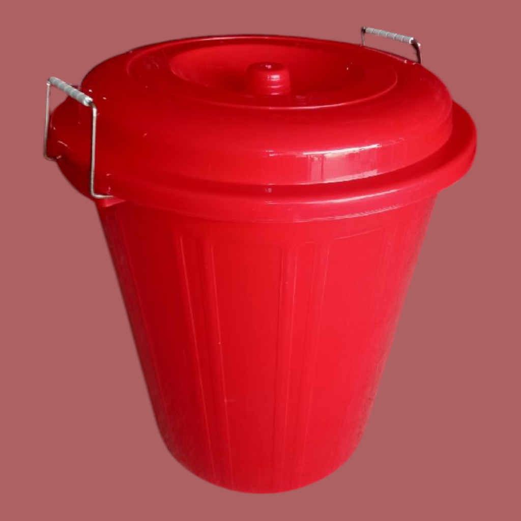Plastic Bucket / Drum  with Lid - Storage Balti in 30L