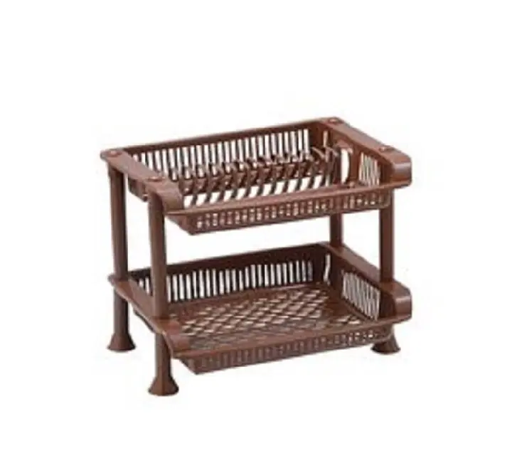 2 layer plate rack plastic