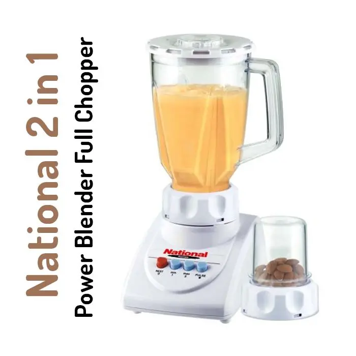 ✅National Juicer Blender Grinder 2 in 1 Power Blender Full Chopper Noh-825