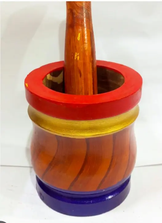 Wooden Spice Grinder (Chatu Danda)  Large size