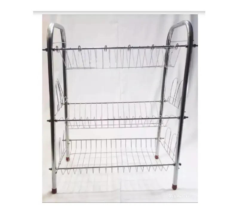 3 - Layer Dish Rack Stainless Steel