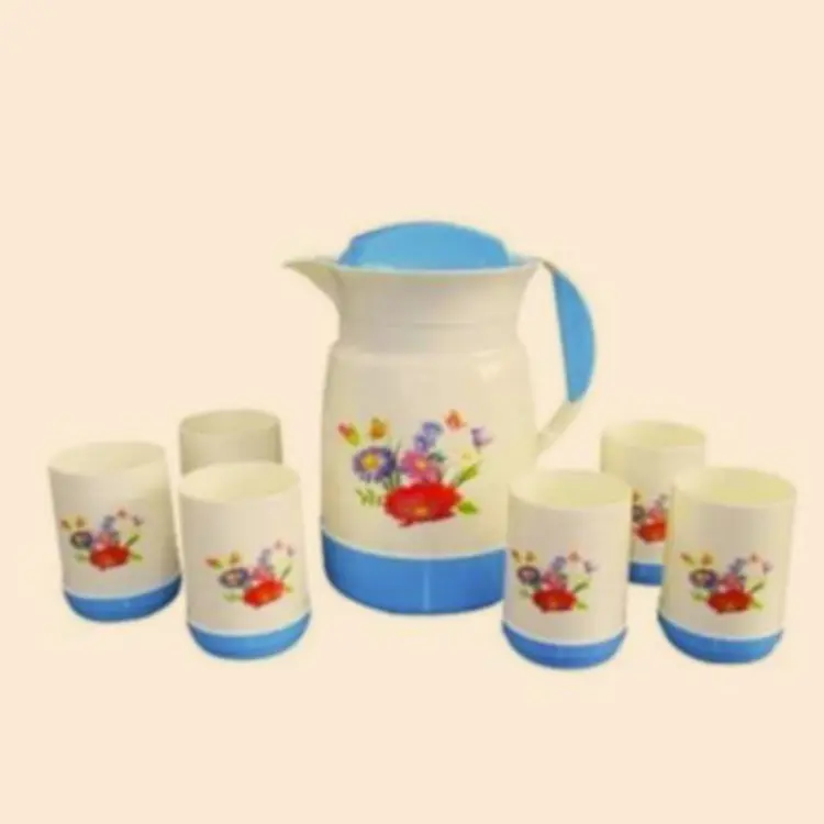 ✅Cool Master P.U.INSULATED WATER JUG 7 piece set hot cool plastic