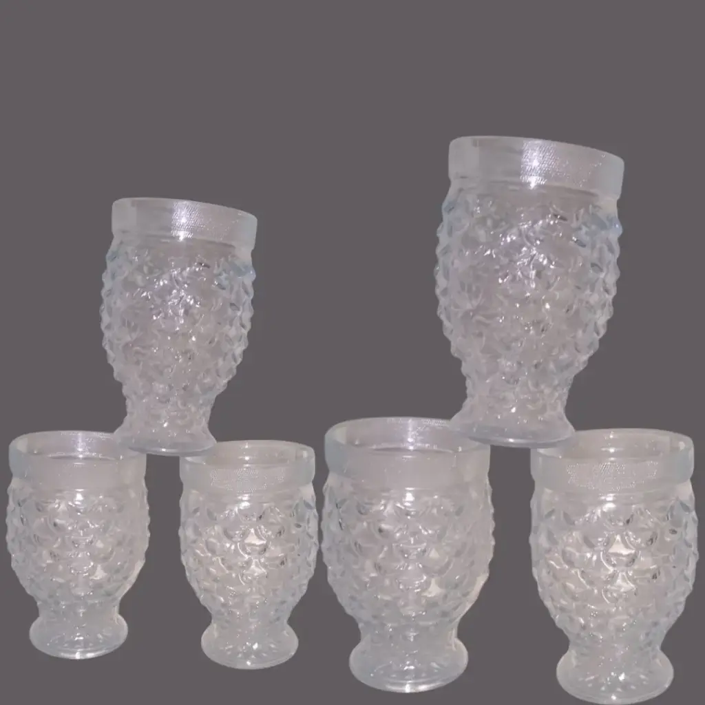 ✅Ghani Fish Glassware 6 pcs 320 ML