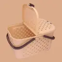 ✅High Quality Large Plastic Storage Basket / Baby Basket /Storage Basket with  Lid / Large size / Mighty Basket