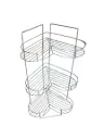 ✅Stainless Steel 3-Tier Corner Shelf Rack