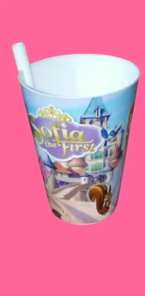 ✅Pack of 1) Sippy Cups 300 ml | Glass | plastic