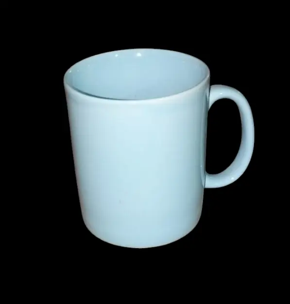 ✅Ceramic Coffee Tea Cups (6 Pcs 220 ML)  skyblue china