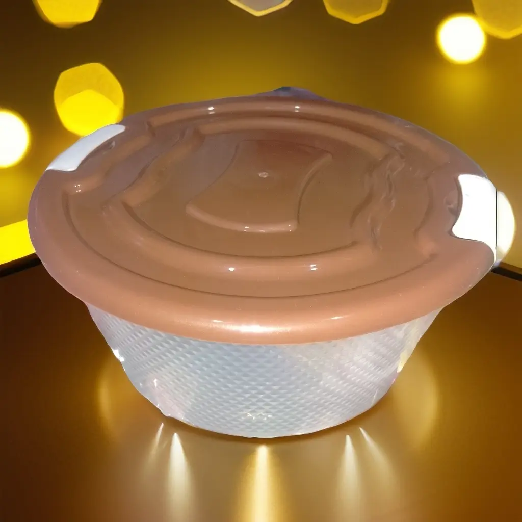 ✅Plastic Storage Bowl with Lid (1 pcs) Large Size