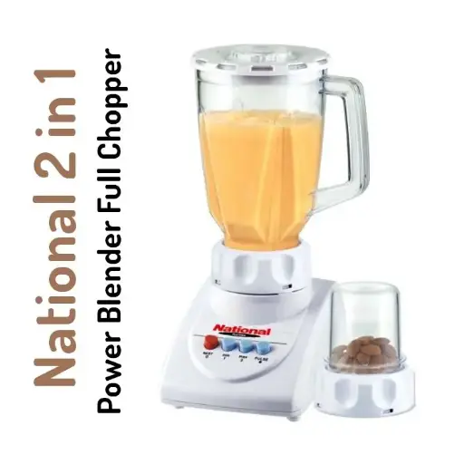 National Juicer Blender Grinder 2 in 1