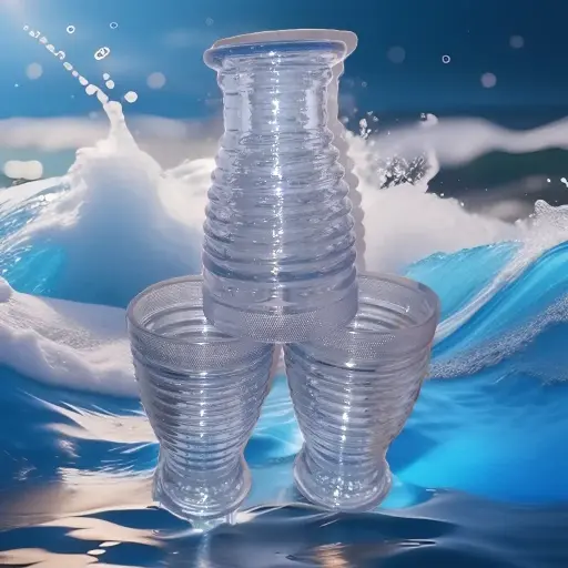 ✅Ghani Glassware Blue Color 280 ml 6 pcs