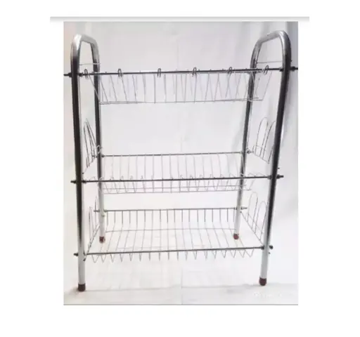 3 - Layer Dish Rack Stainless Steel