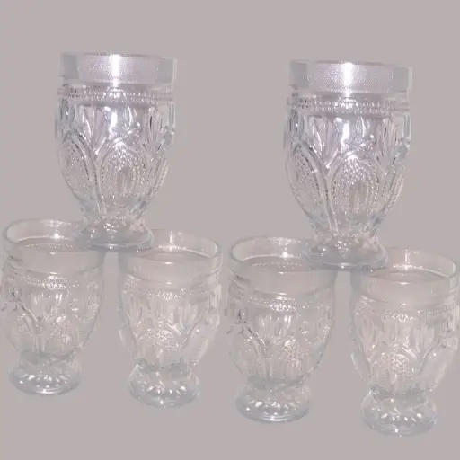 ✅Ghani Glassware 6 pcs 320 ML
