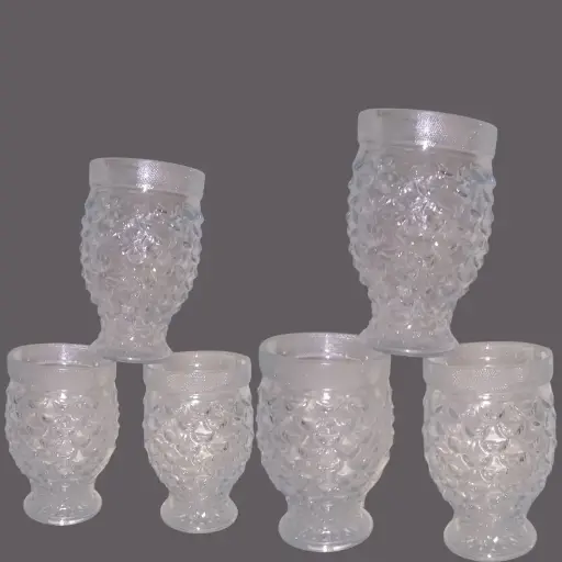 ✅Ghani Fish Glassware 6 pcs 320 ML