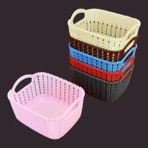 1 Piece Plastic Basket For Vegetables Fruits Jewelry Multipurpose