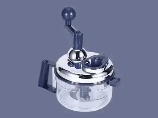 ✅Hand Mixer Food Chopper, Manual Food Processor,  Mixer Blender, Rotary Onion Chopper for Garlic, Salad, Salsa, Nuts